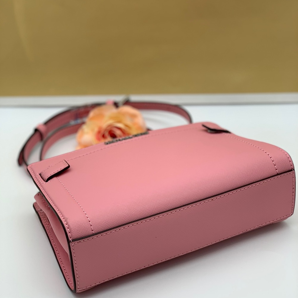 MICHAEL KORS RAYNE SM CROSSBODY CARNATION - Picture 15 of 16